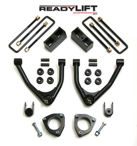 ReadyLift SST® Lift Kit 4 in. Front/1.75 in. Rear Lift w/Tubular Upper Control Arms For Vehicles w/OE Cast Steel Control Arms - 69-3285