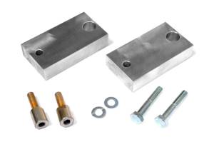 Rough Country Motor Mount Lift 1 in. Lift For 1-3 in. Body Lift Incl. Aluminum Motor Mount Spacers Couplers 10mm x 60mm Bolts And Washers - 1156