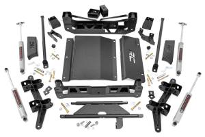 Rough Country Suspension Lift Kit 4 in. Premium N3 Requires Minor Cutting And Drilling Includes Installation Instructions - 27430