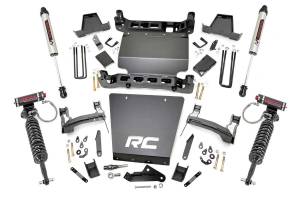 Rough Country Suspension Lift Kit 7 in. Lift Bracket Kit w/Vertex And V2 - 29857