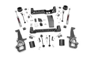 Rough Country Suspension Lift Kit w/Shocks 4 in. Lift Premium N3 Shocks - 33331