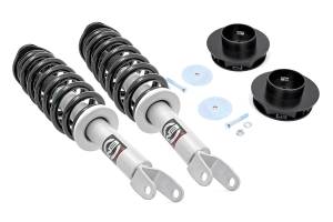 Rough Country Suspension Lift Kit w/Shocks 2.5 in. Lift - 358.23