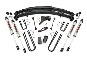 Rough Country Suspension Lift Kit w/Shocks 4 in. Lift V2 Monotube Shocks - 49470