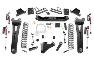 Rough Country Suspension Lift Kit w/Shock 6 in. Radius Arms 4 in. Diameter Axle Vertex Reservoir Shocks Includes Installation Instructions - 55850