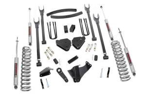 Rough Country 4-Link Suspension Lift Kit w/Shocks 6 in. Lift - 578.20