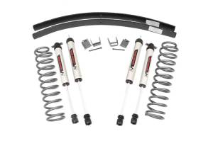 Rough Country Series II Suspension Lift System w/Shocks 3 in. Lift Incl. V2 Monotube Shocks And Add-a-Leafs - 67070