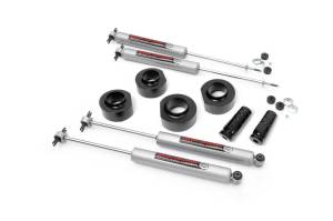 Rough Country Suspension Lift Kit w/Shocks 1.5 in. Easy Bolt-On installation Incl. Hardware Premium N3 Series Shocks - 68530