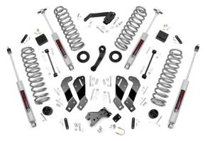 Rough Country Suspension Lift Kit w/Shocks 3.5 in. Control Arm Drop Easy Bolt-On installation Premium N3 Series Shocks - 69330