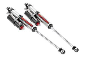 Rough Country Vertex 2.5 Reservoir Shock Absorber Set Adjustable For Rear Left and Right w/4-6 in. Lifts Incl. Reservoir Mounting Plates Stainless Steel Clamps - 699005