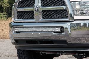 Rough Country LED Light Bar Bumper Mounting Brackets For 40 in. Single Or Dual Row Curved LED Light Bar - 70569