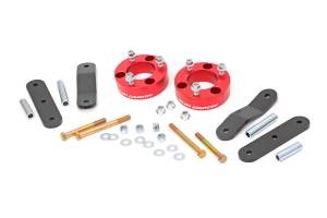 Rough Country Suspension Lift Kit 2.5 in. Easy Bolt-On Installation Anodized Red - 867RED