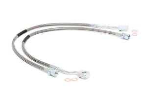 Rough Country Stainless Steel Brake Lines Front For Models w/5-7.5 in. Lift - 89370