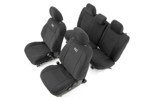 Rough Country Neoprene Seat Covers Front and Rear - 91031