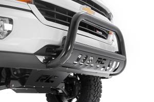 Rough Country Bull Bar Front 3 in. Diameter Tubing Design Black Powder Coat Finish - B-C2073