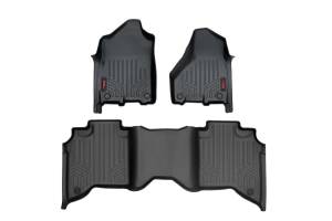 Rough Country Heavy Duty Floor Mats Front/Rear w/Bucket Seats - M-31430