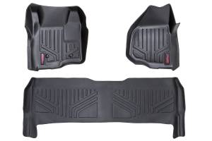 Rough Country - Rough Country Heavy Duty Floor Mats Front And Rear 3 pc. Depressed Pedal - M-51223 - Image 2