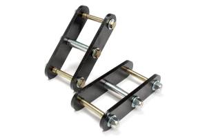 Rough Country Lift Shackles Incl. Shackles Sleeves Hardware 3/8 in. Thick Plate Steel - RC0280