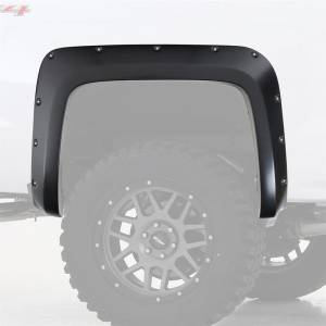 Smittybilt - Smittybilt M1 Fender Flare Bolt On Front And Rear 6.25 in. Wide Paintable - 17396 - Image 3