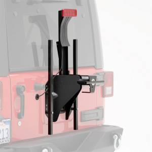 Smittybilt - Smittybilt SRC Oversized Tire Carrier Mount Textured Black Holds Up to 37 in. Tire - 2743 - Image 5