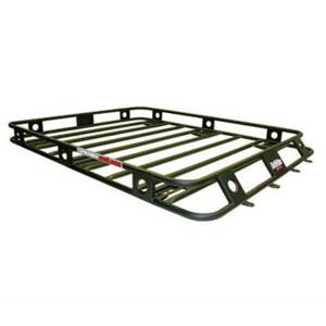 Smittybilt Defender Roof Rack 3.5 ft. x 6 ft. x 4 in. Bolt Together Black - 35605