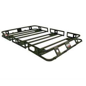 Smittybilt Defender Roof Rack 4.5 ft. x 6.5 ft. x 4 in. Bolt Together Black - 45655