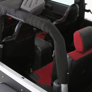 Smittybilt - Smittybilt Replacement MOLLE Roll Bar Padding 3 Pc. Kit Foam Lined Fabric - 5666101 - Image 4