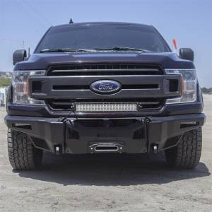 Smittybilt - Smittybilt M1A2 Front Bumper Incl. 2-6 in. Light Bars/1-21 in. Light Bar - 612933 - Image 5