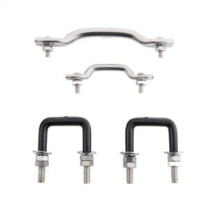Smittybilt - Smittybilt Windshield Tie Down Kit Stainless Steel No Drill Installation - 7411 - Image 5