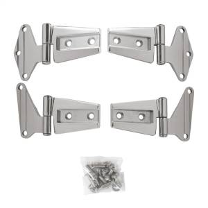 Smittybilt - Smittybilt Door Hinge Incl. Hinges Brackets Front Stainless Fasteners - 7487 - Image 5