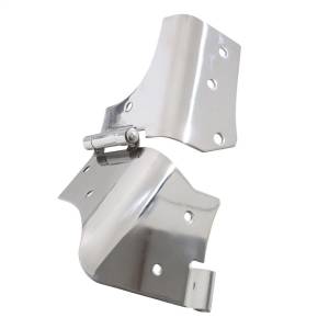 Smittybilt - Smittybilt Windshield Hinge Pair Stainless Steel No Drill Installation - 7493 - Image 6