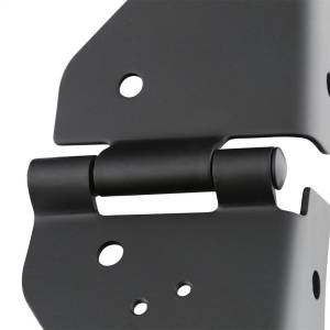 Smittybilt - Smittybilt Windshield Hinge Pair Black No Drill Installation - 7603 - Image 3