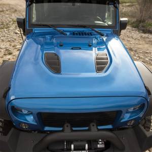 Smittybilt - Smittybilt SRC Stingray Vented Hood - 76400 - Image 2