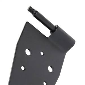 Smittybilt Door Hinge Fits 1987-2006 w/Half Steel Door 2000-2006w/Full Steel Door For Door Side Only Black No Drill Installation Front - 7641