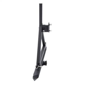 Smittybilt - Smittybilt SRC Classic Rear Bumper Textured Black Powder Coat Incl. Hitch and Tire Carrier - 76651 - Image 8