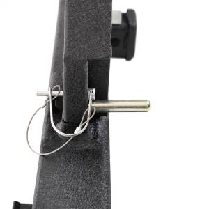 Smittybilt - Smittybilt SRC Classic Rear Bumper Textured Black Powder Coat Incl. Hitch and Tire Carrier - 76651 - Image 9
