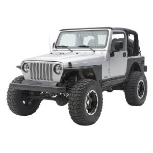 Smittybilt - Smittybilt SRC Classic Front Bumper Black Textured w/o D Ring - 76740 - Image 1