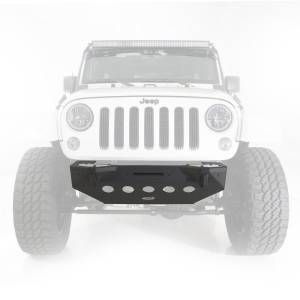 Smittybilt - Smittybilt XRC M.O.D. Front Bumper Center Section Textured Black Incl. D-Rings Winch Plate[Up to 15000 lb. Winch] - 76825 - Image 13