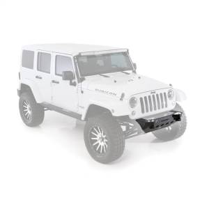 Smittybilt - Smittybilt XRC M.O.D. Front Bumper Center Section Textured Black Incl. D-Rings Winch Plate[Up to 15000 lb. Winch] - 76825 - Image 14