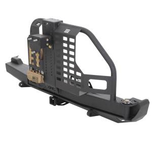 Smittybilt - Smittybilt XRC Rear Bumper Incl. Hitch and Swingaway Tire Carrier - 76851 - Image 4