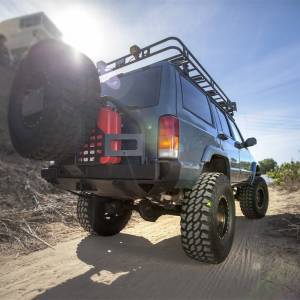 Smittybilt - Smittybilt XRC Rear Bumper Incl. Hitch and Swingaway Tire Carrier - 76851 - Image 5