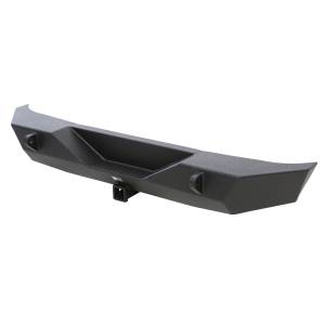 Smittybilt - Smittybilt XRC Rear Bumper Matte Black Textured Powder Coat Incl. Hitch[Class III] And D-Rings - 76855 - Image 6