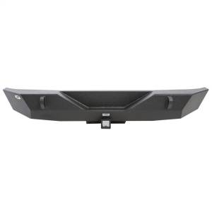 Smittybilt - Smittybilt XRC Rear Bumper Matte Black Textured Powder Coat Incl. Hitch[Class III] And D-Rings - 76855 - Image 7