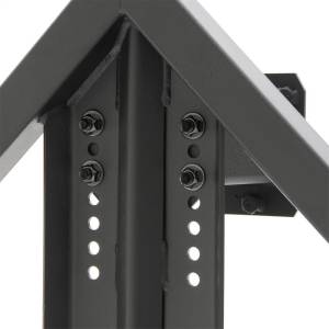 Smittybilt - Smittybilt XRC Rear Bumper Matte Black Textured Powder Coat Incl. Hitch[Class III] D-Rings Tire Carrier - 76856 - Image 9