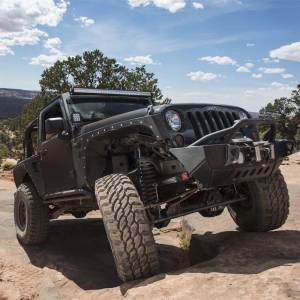 Smittybilt - Smittybilt XRC Armor Fender Skin Front Matte Black Powder Coat Incl. Inner Fender Liner - 76880 - Image 4