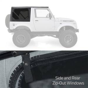 Smittybilt Replacement Soft Top Black - 98515