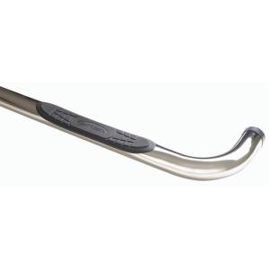 Smittybilt Sure Step Side Bar Black Powder Coat 3 in. No Drill Installation - CN1910-S4B