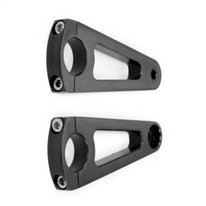 Smittybilt - Smittybilt Defender Series LED Light Bar Tabs Pair Universal For Use w/1 in. Bars CNC Machined - D8082 - Image 3