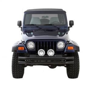 Smittybilt - Smittybilt Front Bumper w/o Hoop Black No Drill Installation - JB44-FN - Image 4