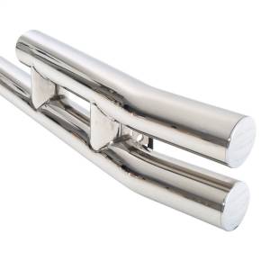 Smittybilt - Smittybilt Rear Bumper w/o Hitch Stainless Steel No Drill Installation - JB44-RS - Image 6