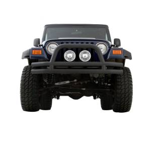 Smittybilt - Smittybilt Front Bumper w/Hoop Black Texture No Drill Installation - JB48-FT - Image 2